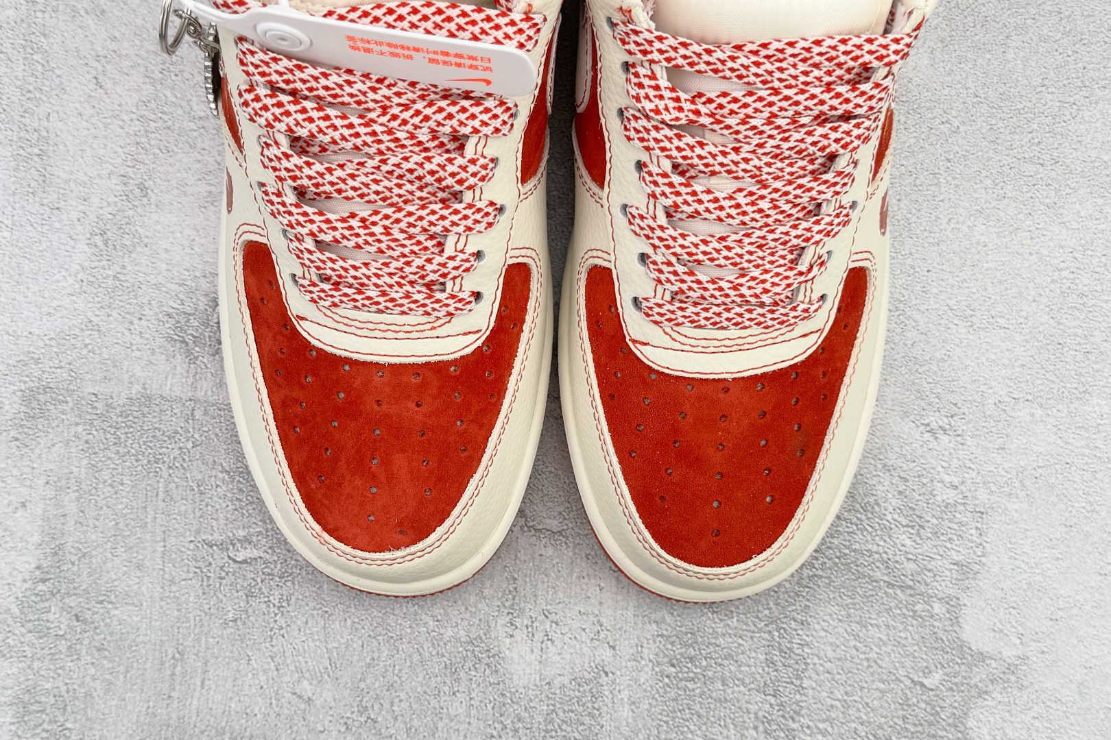 260 Nike Air Force 1 Low 白红 XL1979-133