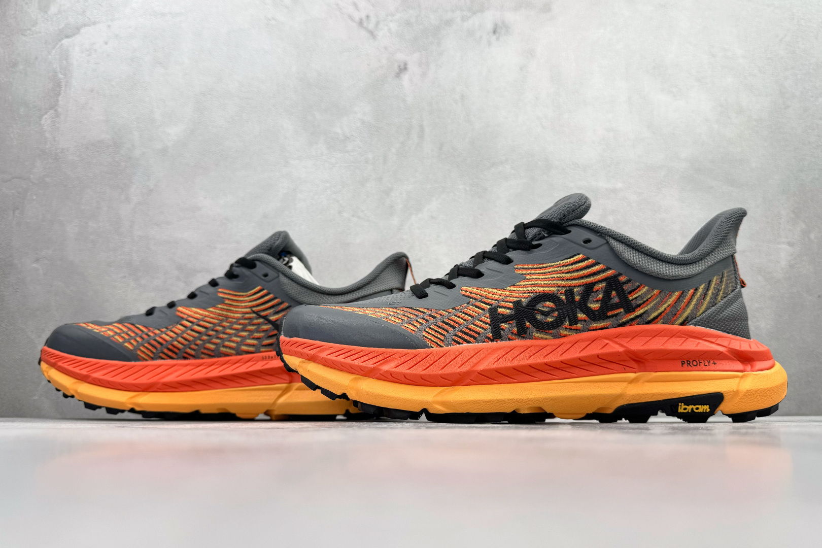 200 平台专供 HOKA ONE ONE Mafate Speed 4 黑橙 1129930-CKBC