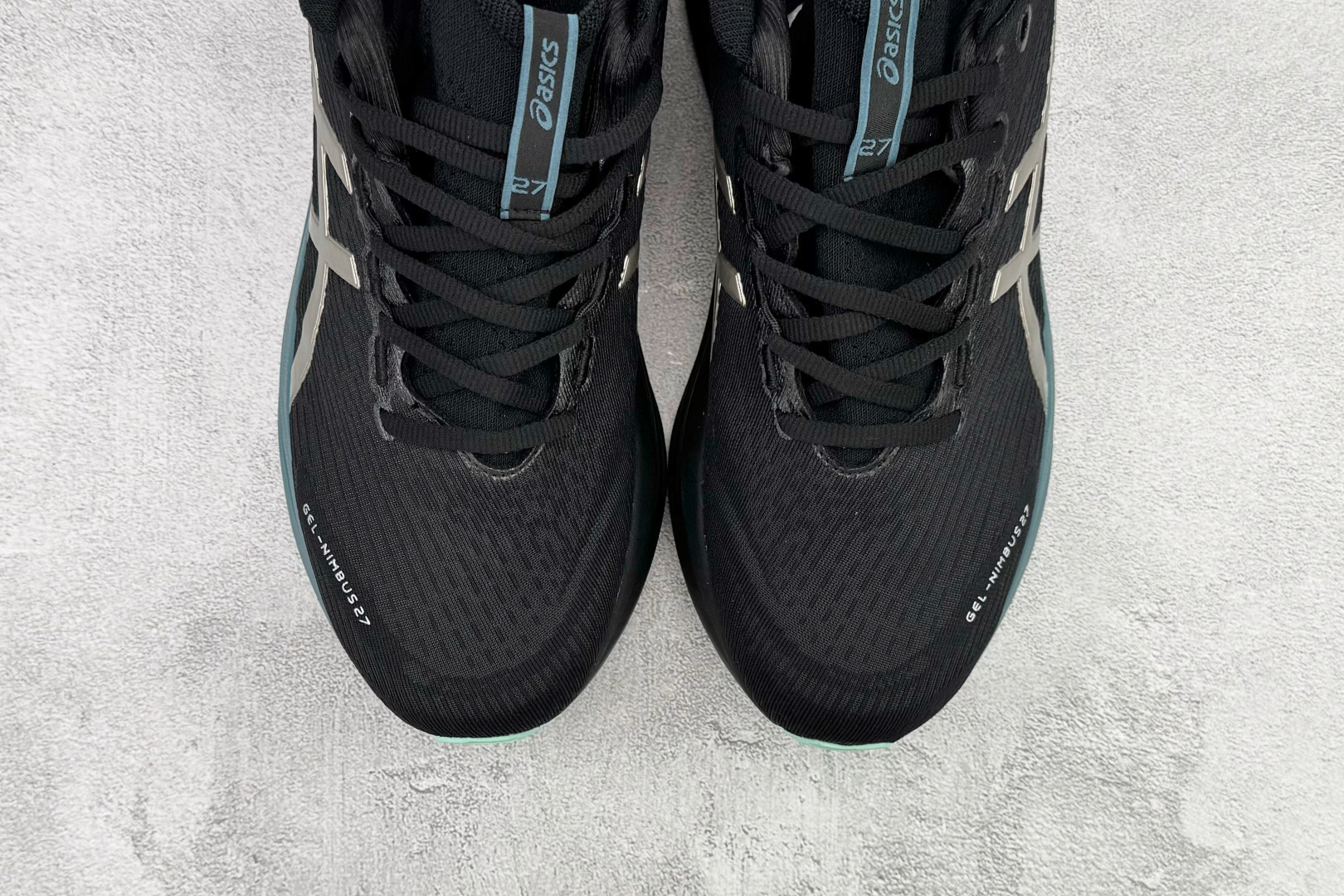 190 Asics GEL-NIMBUS 27 黑蓝 1011C093-001