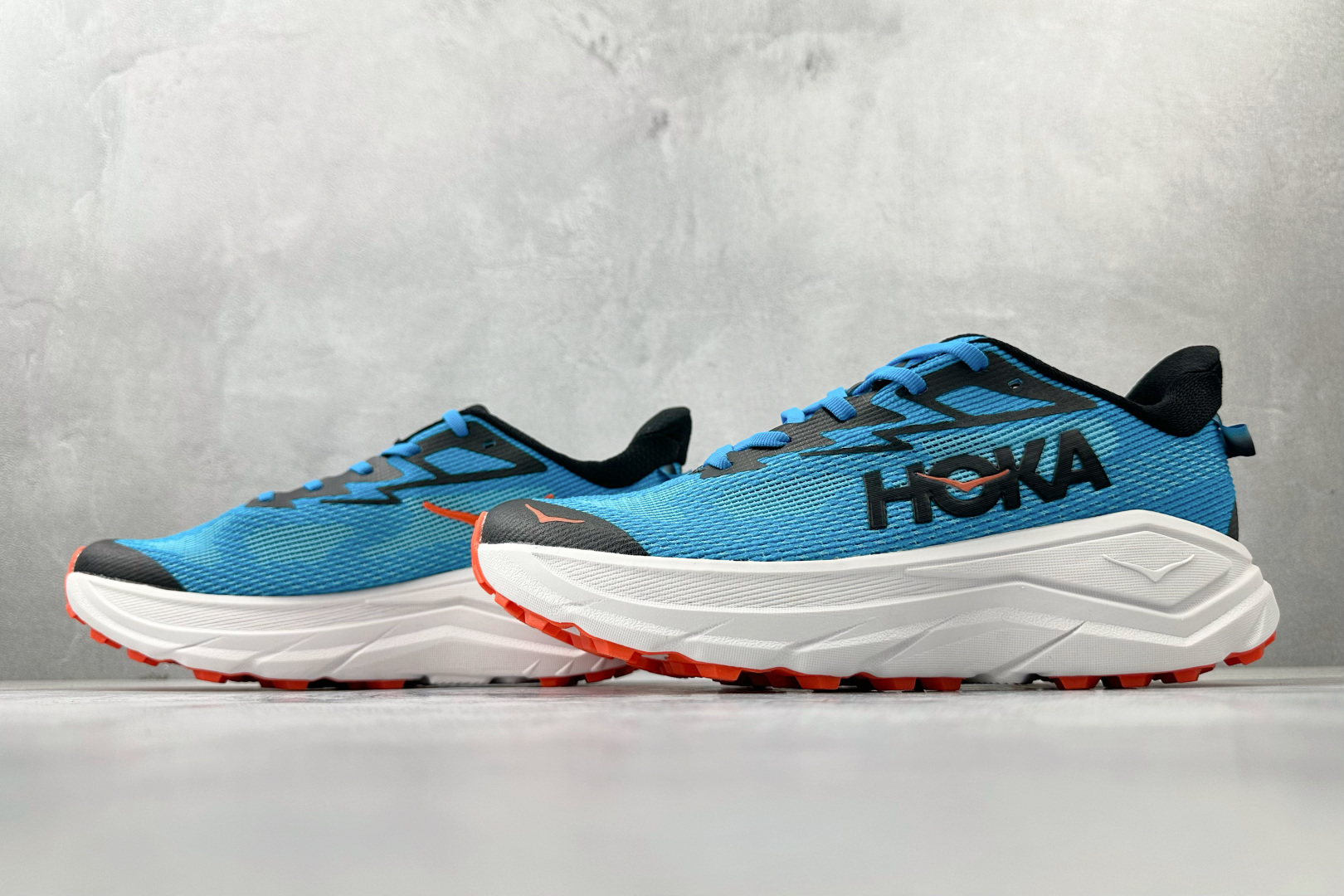 190 平台专供 HOKA ONE ONE Challenger 8 蓝黑色 1168716-SBLW
