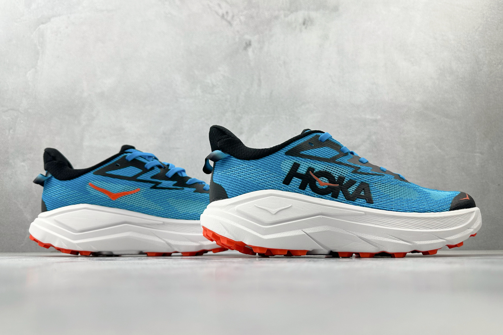 190 平台专供 HOKA ONE ONE Challenger 8 蓝黑色 1168716-SBLW