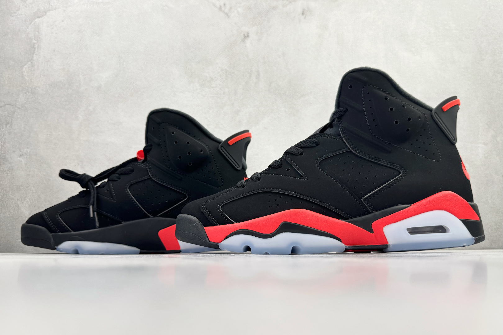 460 顶级原版 Jordan Air Jordan 6 infrared 黑红 384664-060