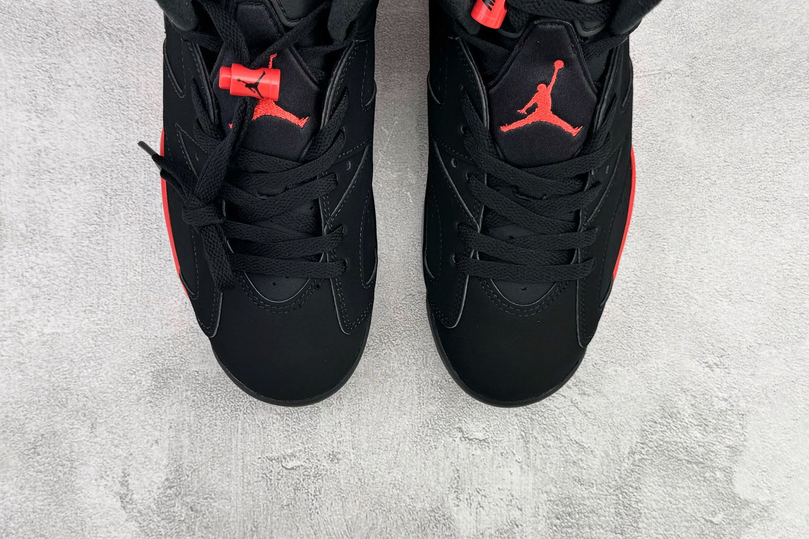 460 顶级原版 Jordan Air Jordan 6 infrared 黑红 384664-060