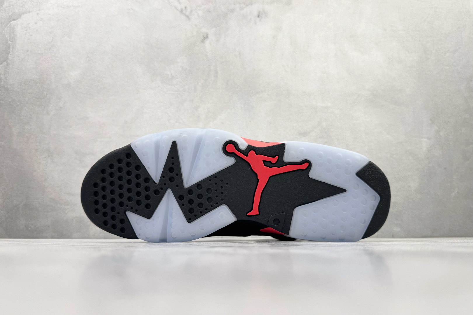 460 顶级原版 Jordan Air Jordan 6 infrared 黑红 384664-060