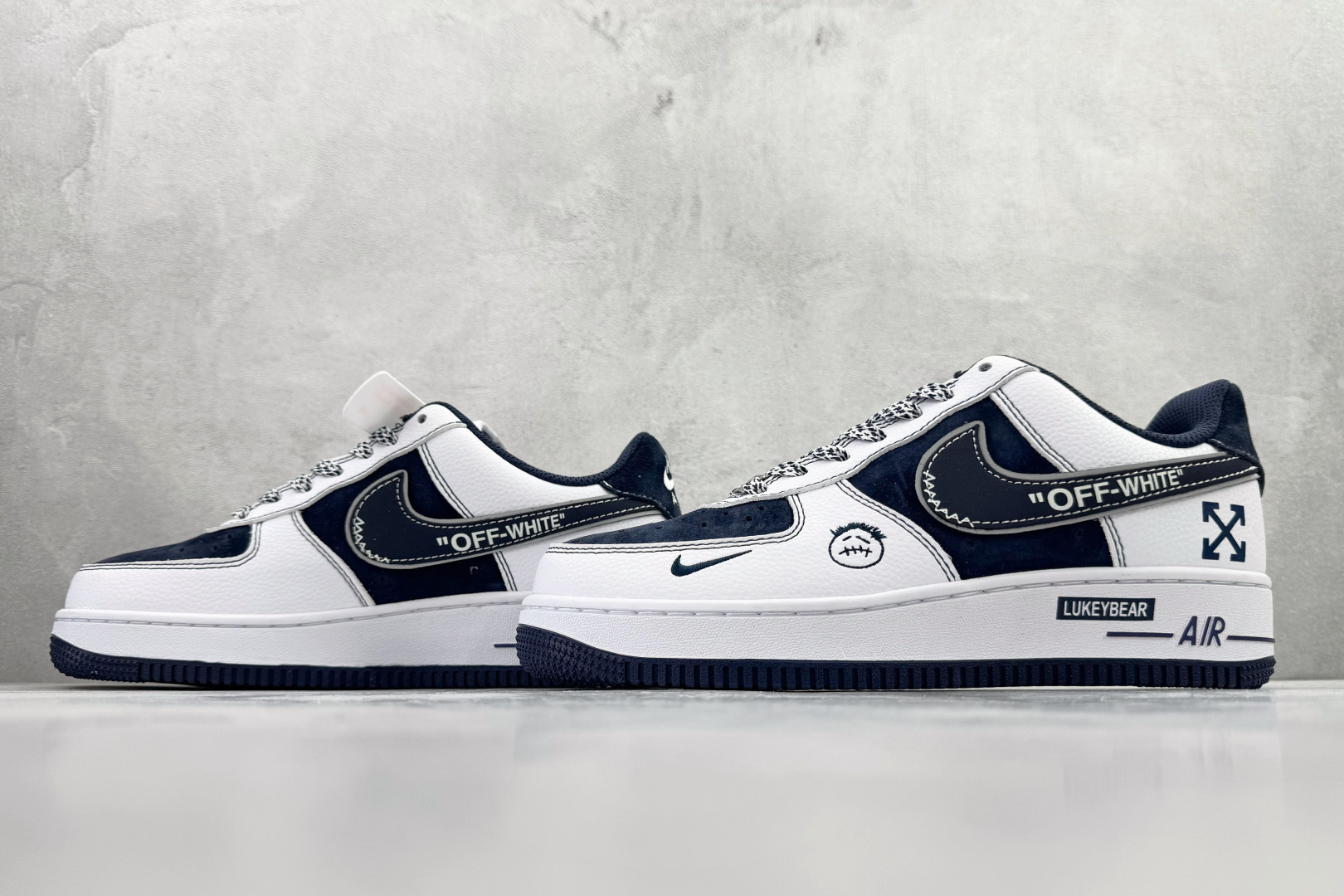 260 Nike Air Force 1'07 LX “OFF WHITE ” 蓝白 HV5999-002