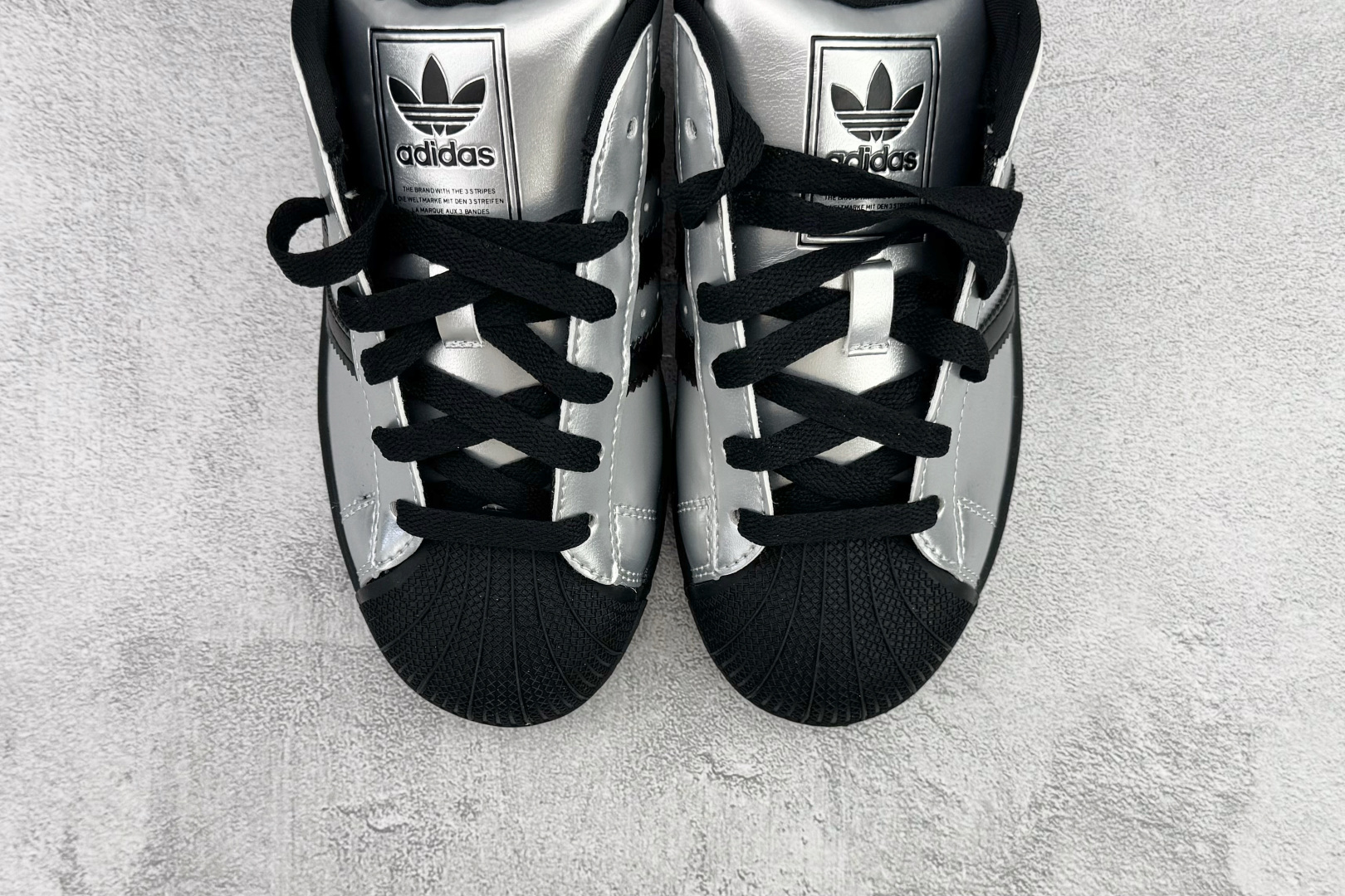 150 平台专供 adidoriginals Superstar 2 黑银 KI9988