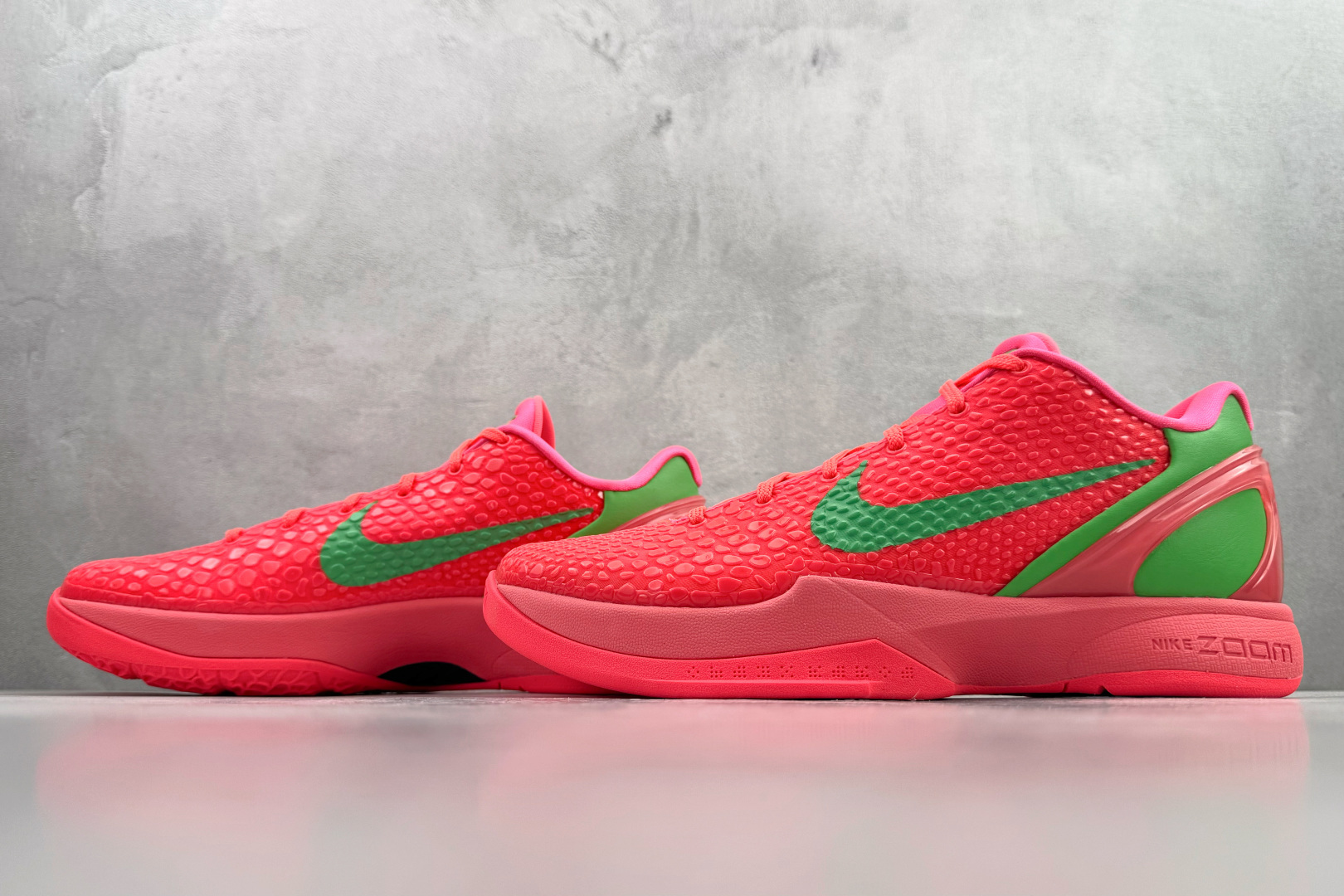 460 顶级纯原 完美复刻 Nike Zoom Kobe 6 Protro 桃红绿 FV4921-600