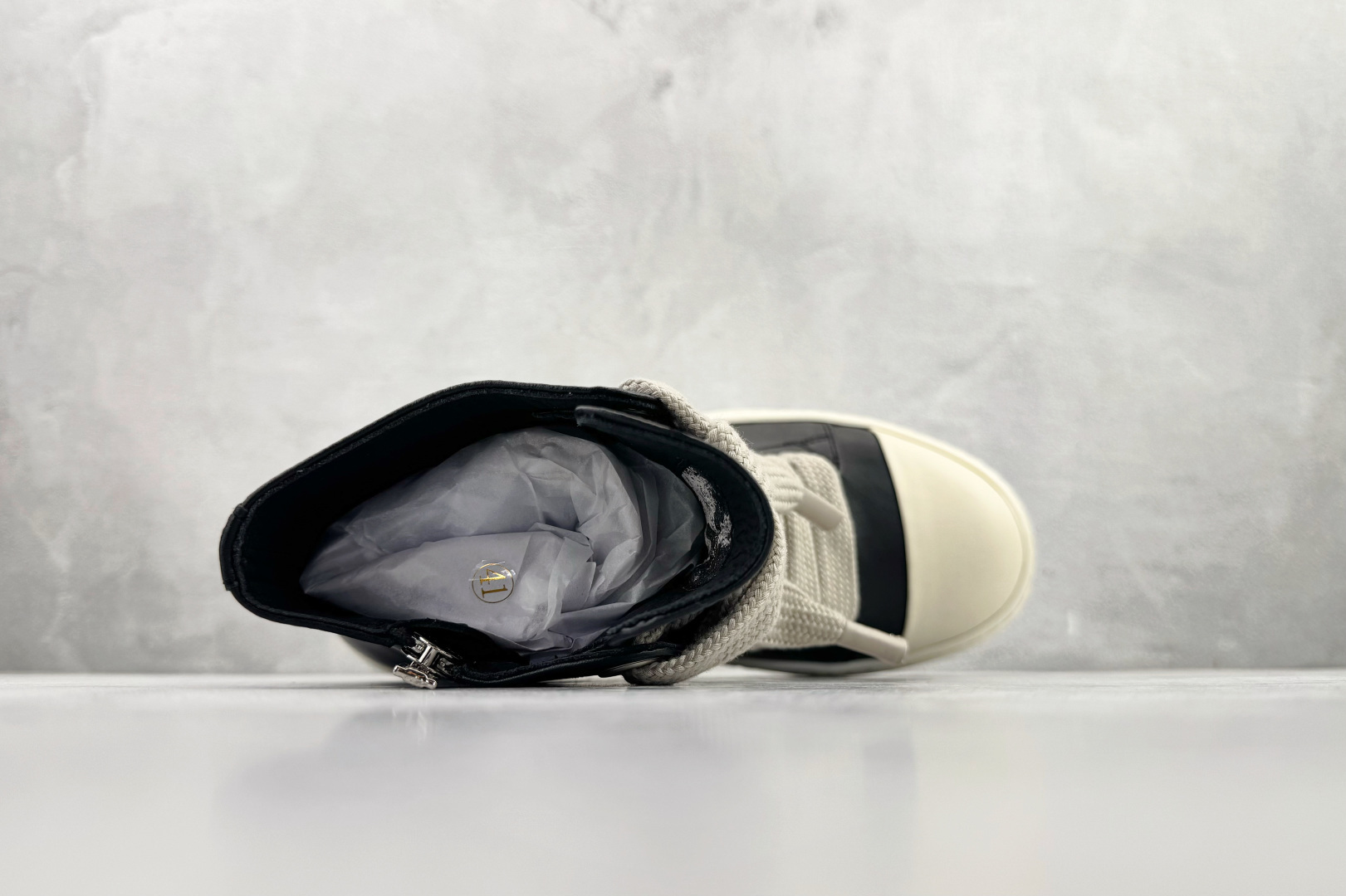 520 RICK OWENS/RO Jumbo Laces 黑色 RU02D6892LCOW2-9811