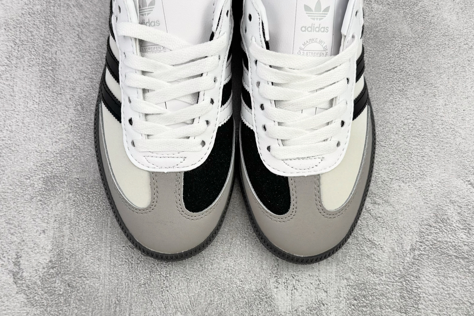 160 出口订单 adidoriginals SAMBA 白黑灰 KJ7595