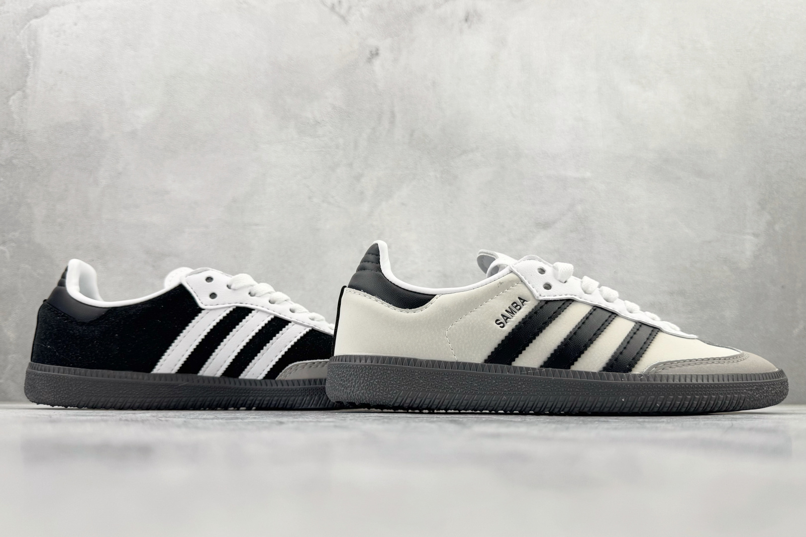 160 出口订单 adidoriginals SAMBA 白黑灰 KJ7595