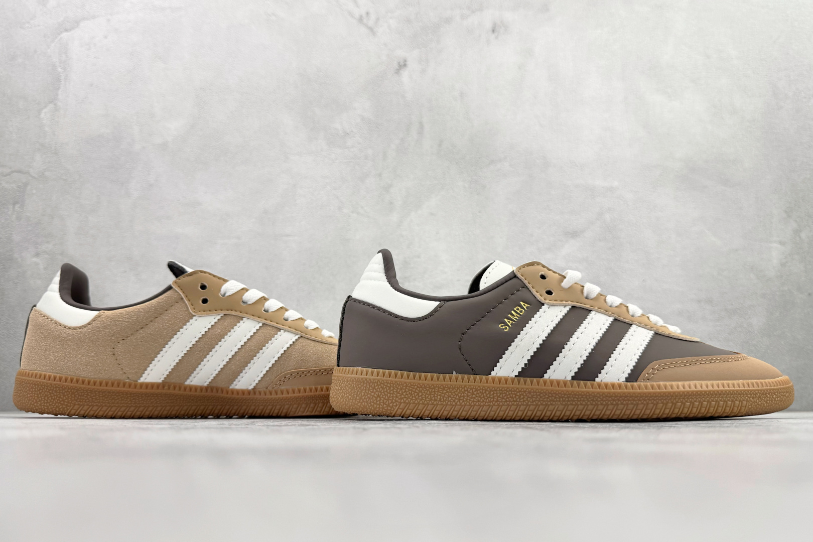 160 出口订单 adidoriginals SAMBA 灰褐色 KJ7594