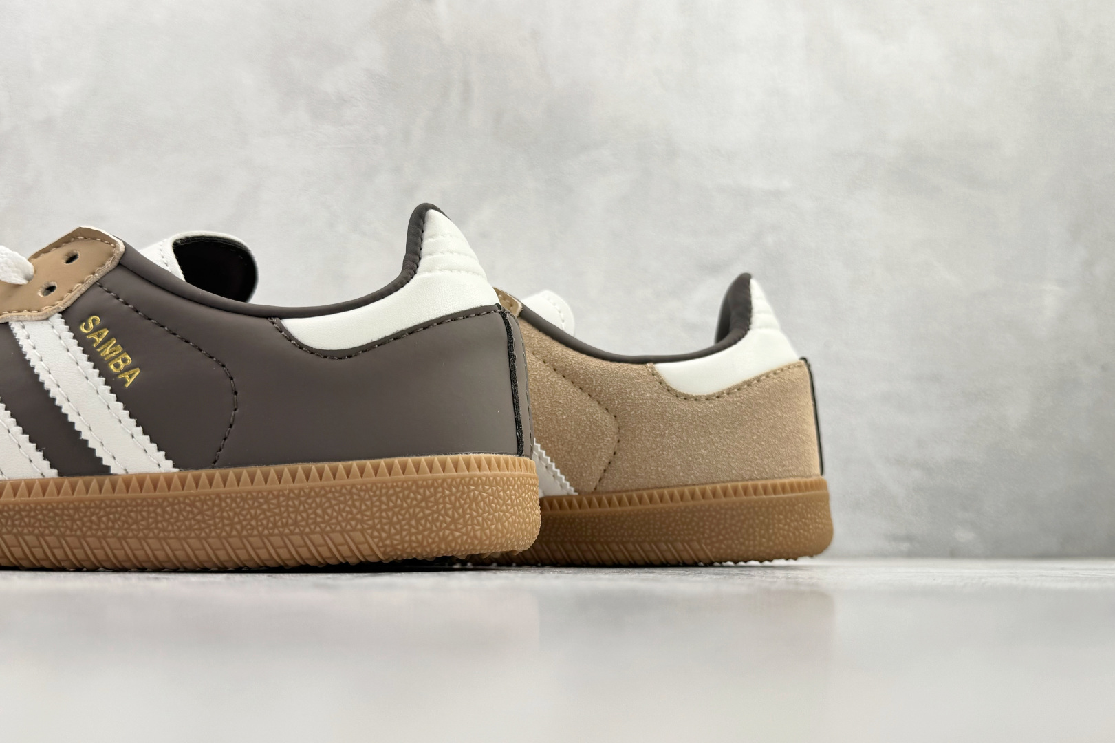 160 出口订单 adidoriginals SAMBA 灰褐色 KJ7594