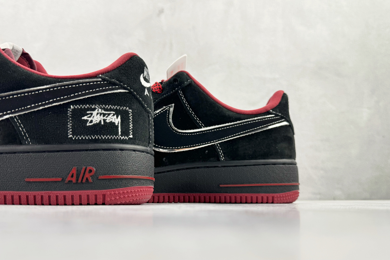 260 Nike Air Force 1'07 LX 黑红 SY1388-009