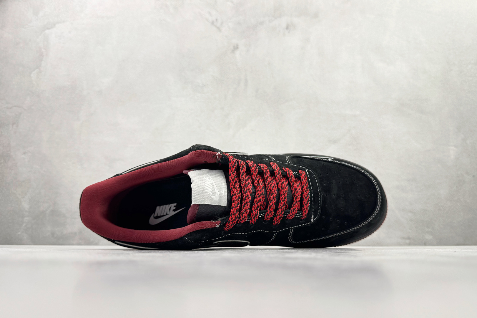 260 Nike Air Force 1'07 LX 黑红 SY1388-009
