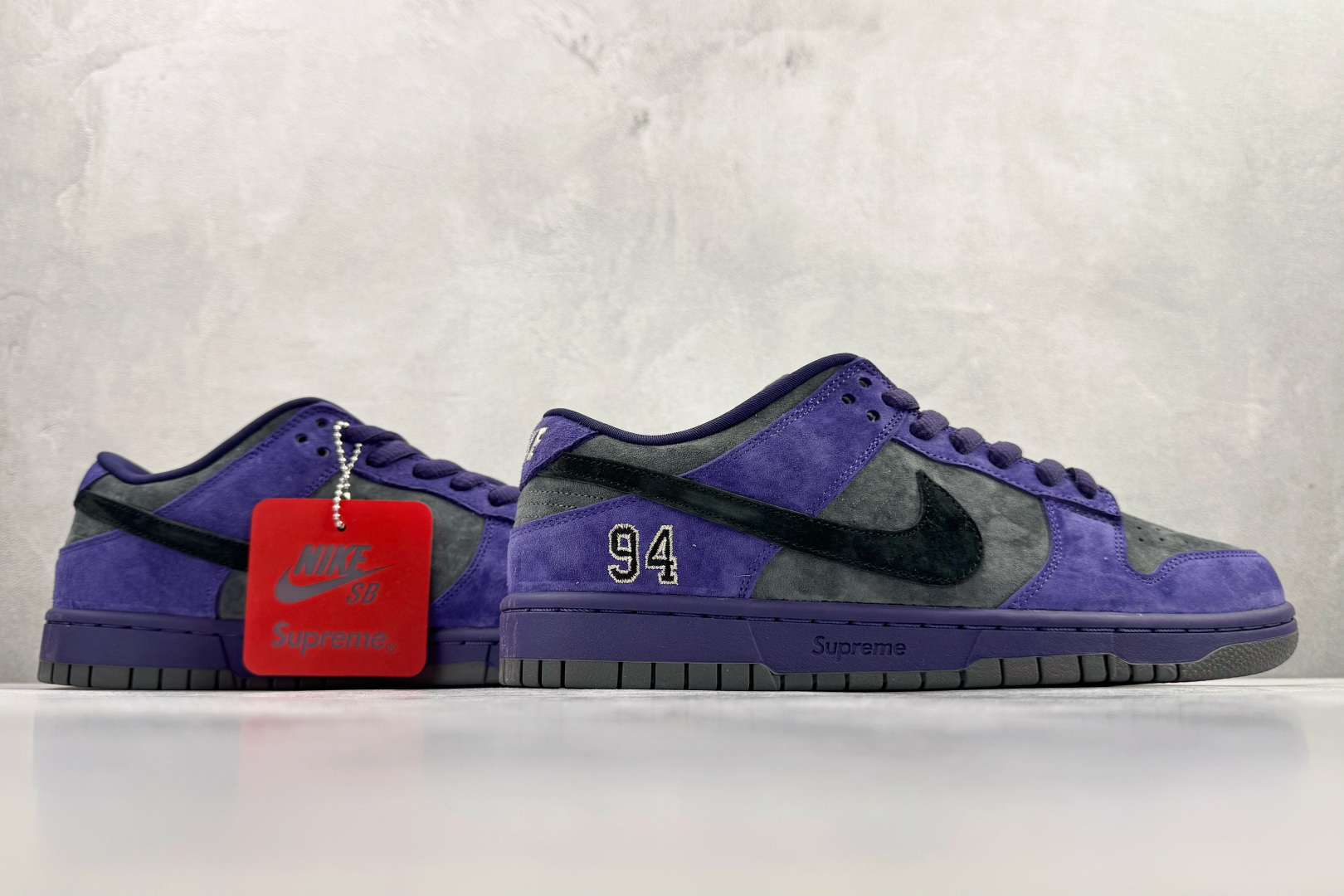 220 免检版 配色齐全 Nike x Supreme Dunk SB Dunk Low 紫色 HQ8487-500