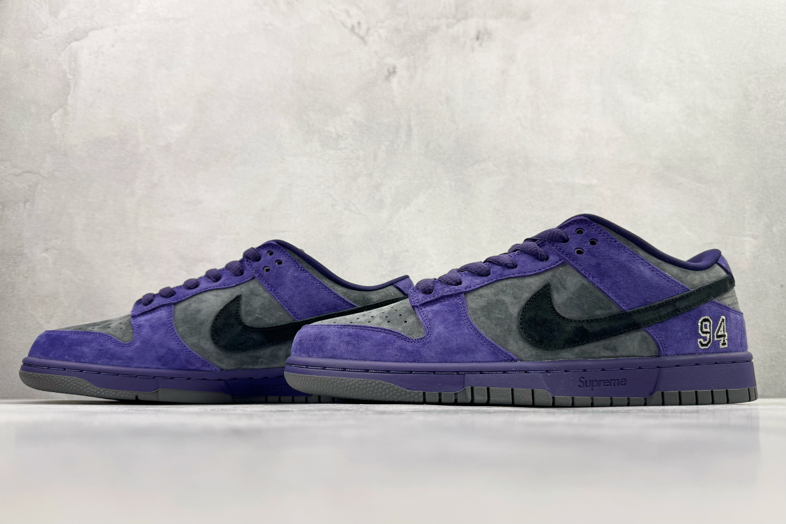 220 免检版 配色齐全 Nike x Supreme Dunk SB Dunk Low 紫色 HQ8487-500