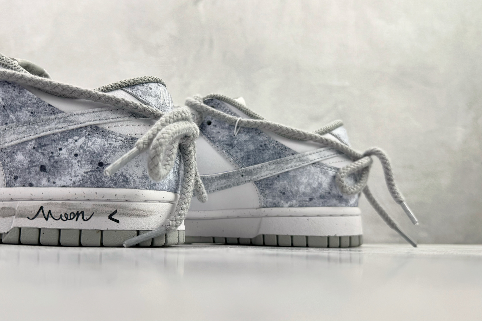 300 定制球鞋Nike Dunk LOW RETRO 永夜星河 灰白 DD1873-113