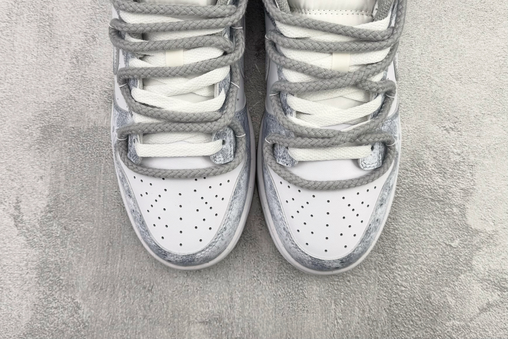 300 定制球鞋Nike Dunk LOW RETRO 永夜星河 灰白 DD1873-113