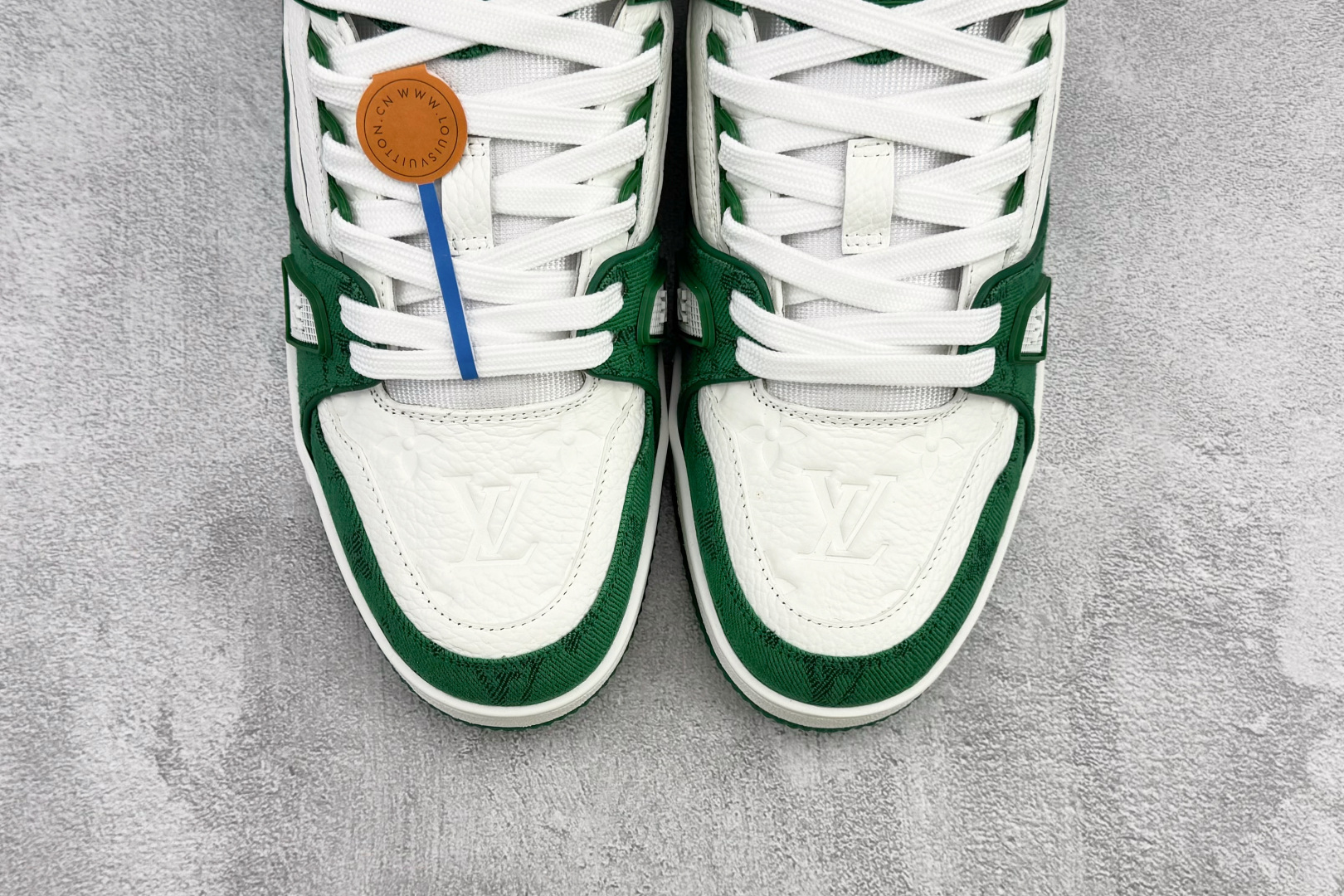 430 顶级纯原 LOUIS VUITTTrainer 绿白 1A9JI1