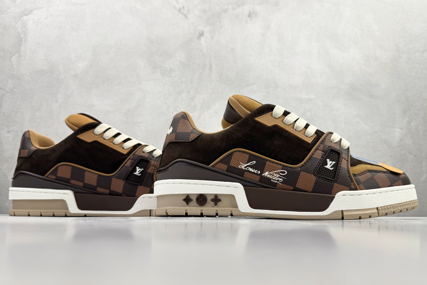 430 顶级纯原 LOUIS VUITTx Nigo 联名款 棕色 1AIN08