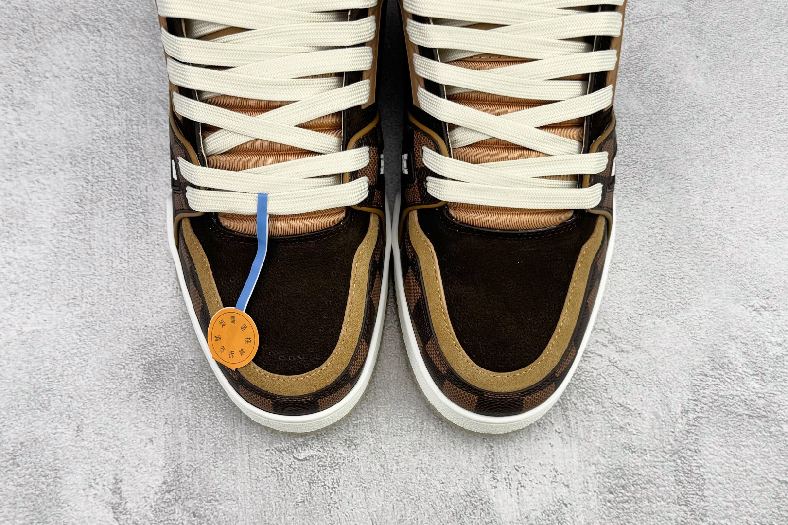 430 顶级纯原 LOUIS VUITTx Nigo 联名款 棕色 1AIN08