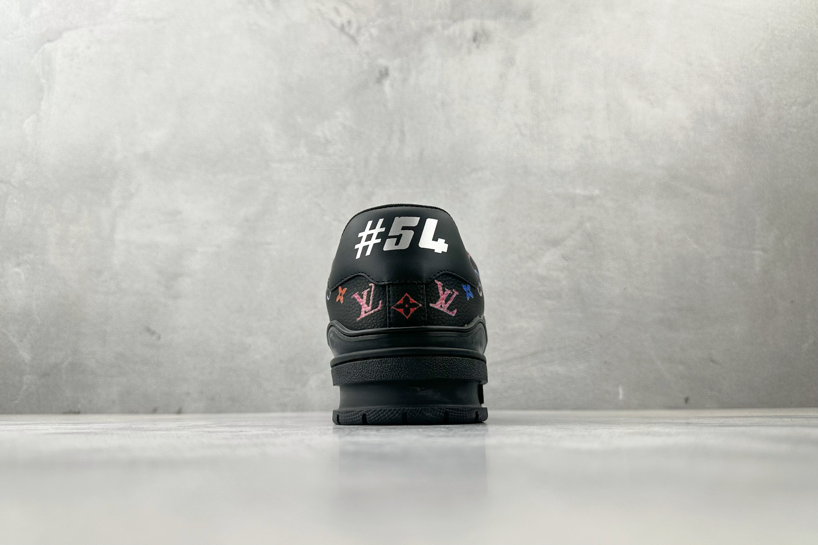 430 顶级纯原 村上隆/Takashi Murakami x LOUIS VUITTTrainer 黑色 1AGZE1