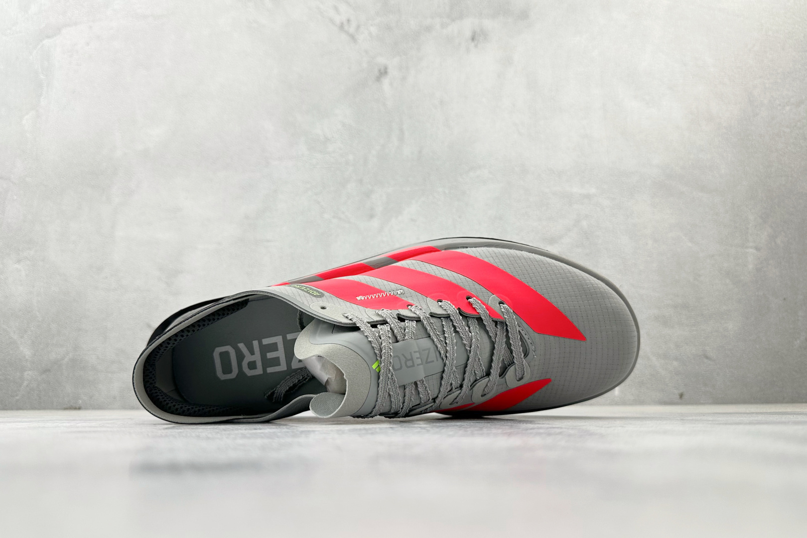 210 平台订单 adidAdizero Adios 5 M 灰红 K18296