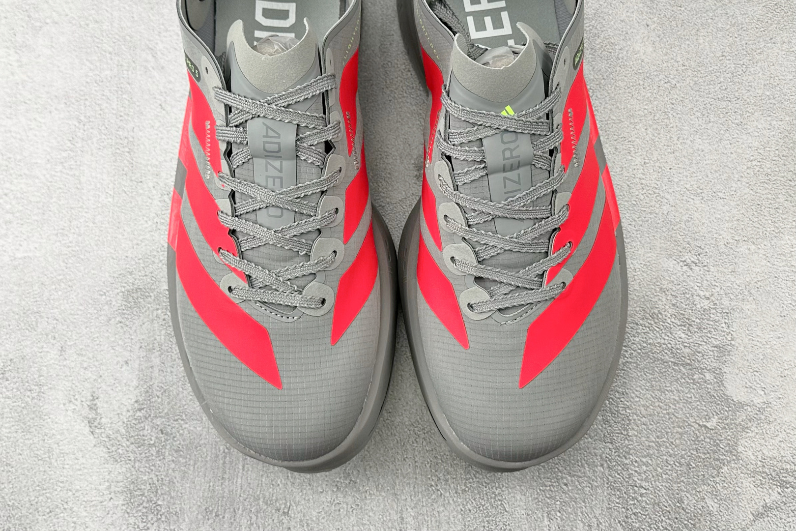 210 平台订单 adidAdizero Adios 5 M 灰红 K18296