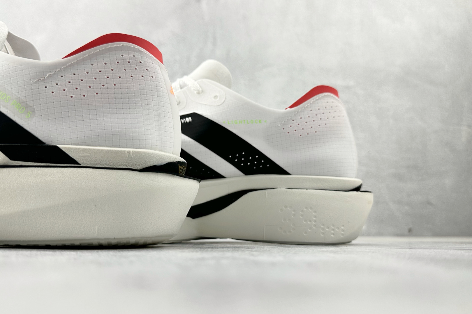 210 平台订单 adidAdizero Adios 5 M 白黑 K18290