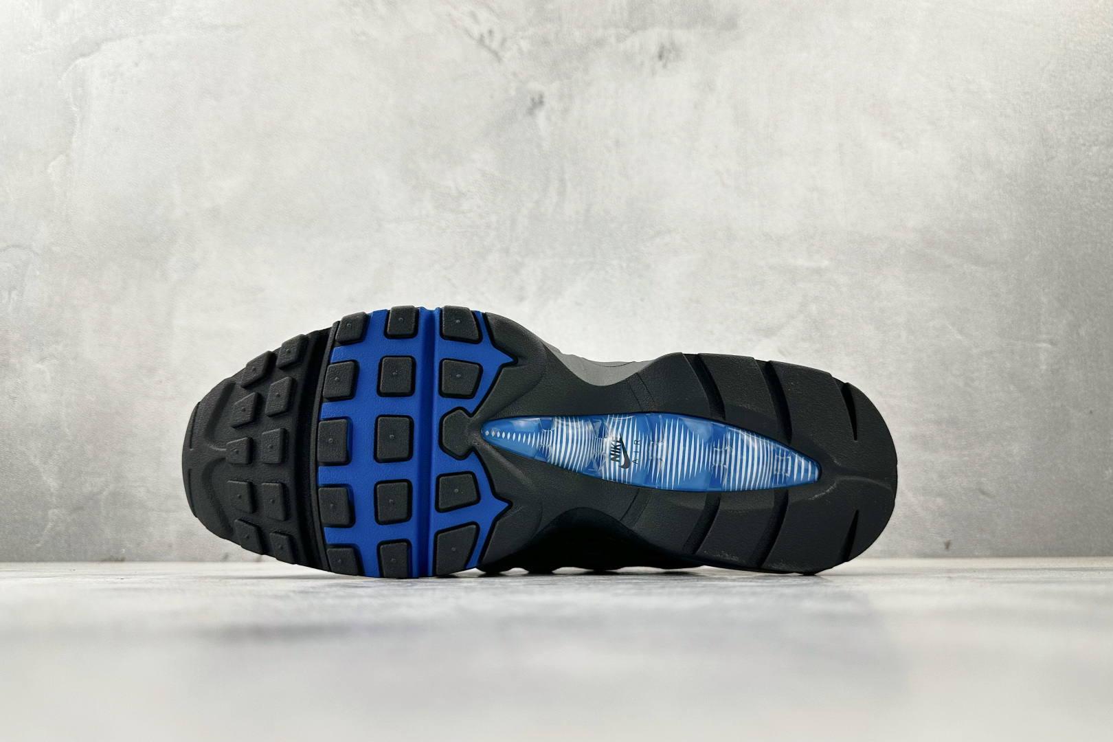 360 顶级纯原 完美复刻 Nike Air Max 95 Blue Spark 灰黑蓝 IM7410-100