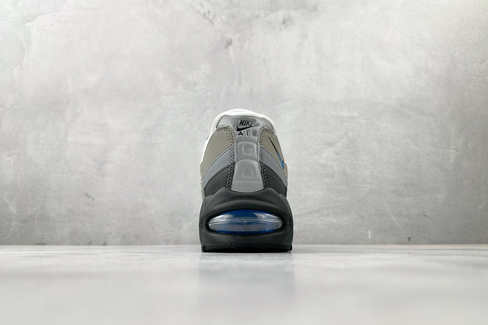 360 顶级纯原 完美复刻 Nike Air Max 95 Blue Spark 灰黑蓝 IM7410-100