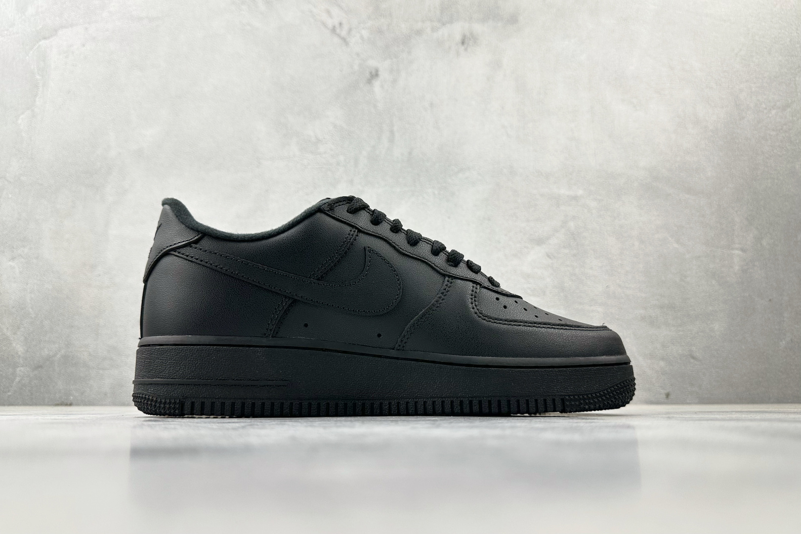 250 原厂皮 Supreme x Nike Air Force 1 黑色 CU9225-001