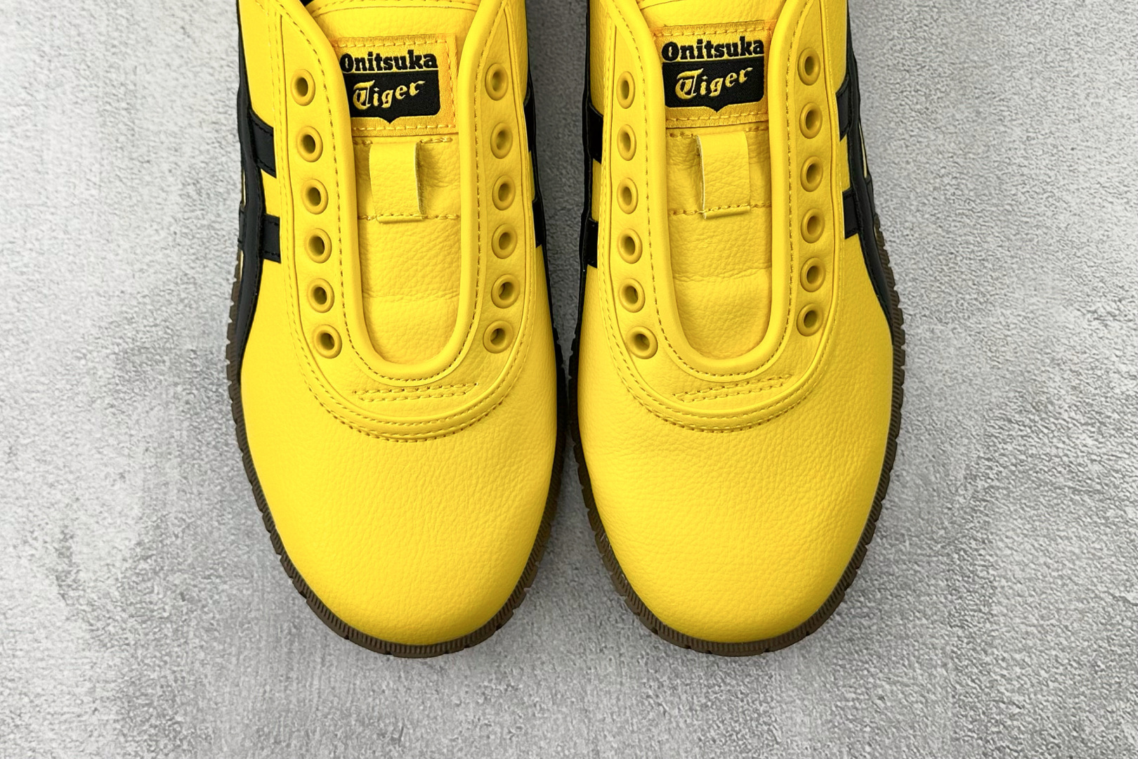 160 渠道特供 Onitsuka Tiger鬼塚虎 Tsunahiki Slip-黄色 1183C529-750