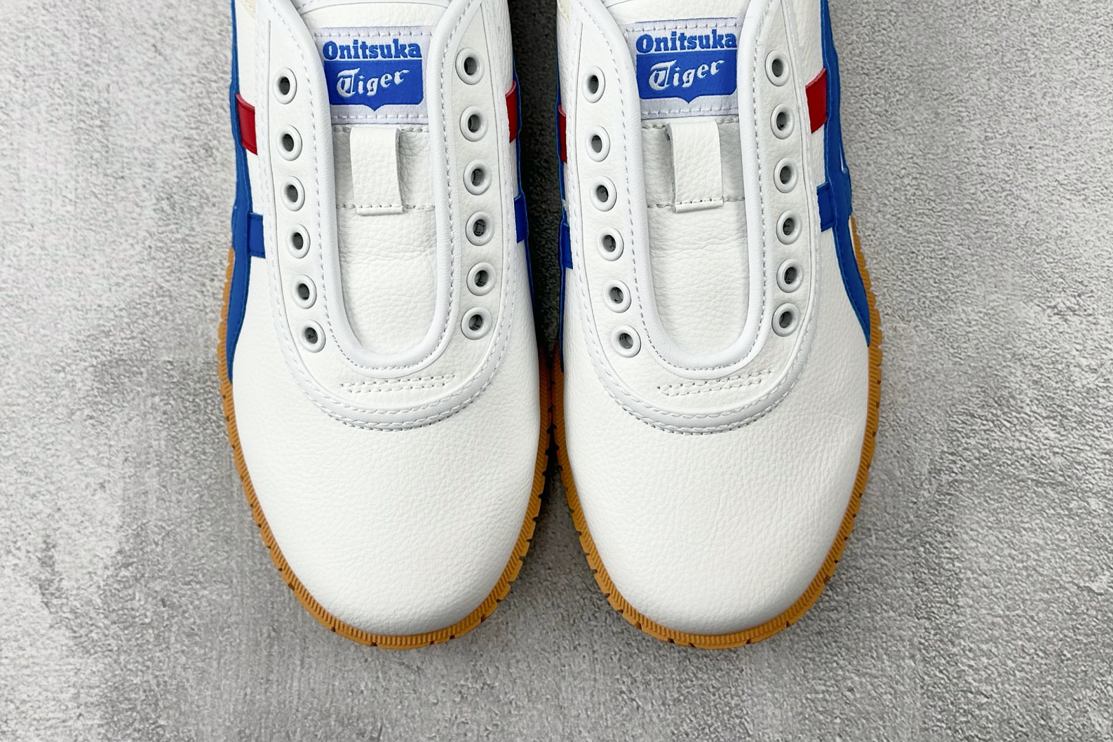 160 渠道特供 Onitsuka Tiger鬼塚虎 Tsunahiki Slip-白蓝色 1183C529-100