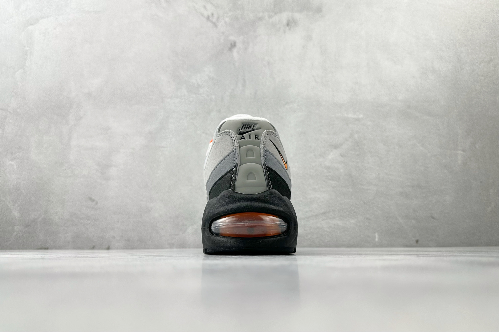 360 顶级纯原 完美复刻 Nike Air Max 95 'Bright Mandarin' 灰色 HM4740-005
