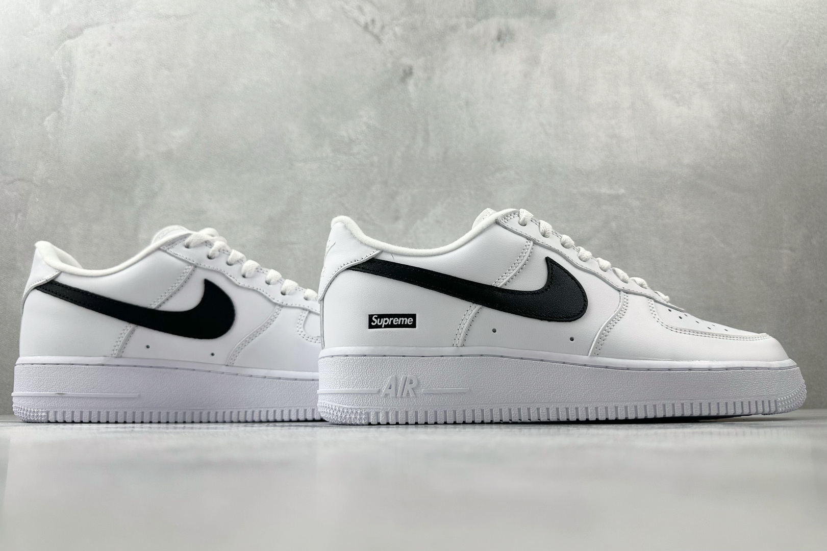 原厂皮 Nike x Supreme Air Force 1 Low SP 白色 CU9225-102