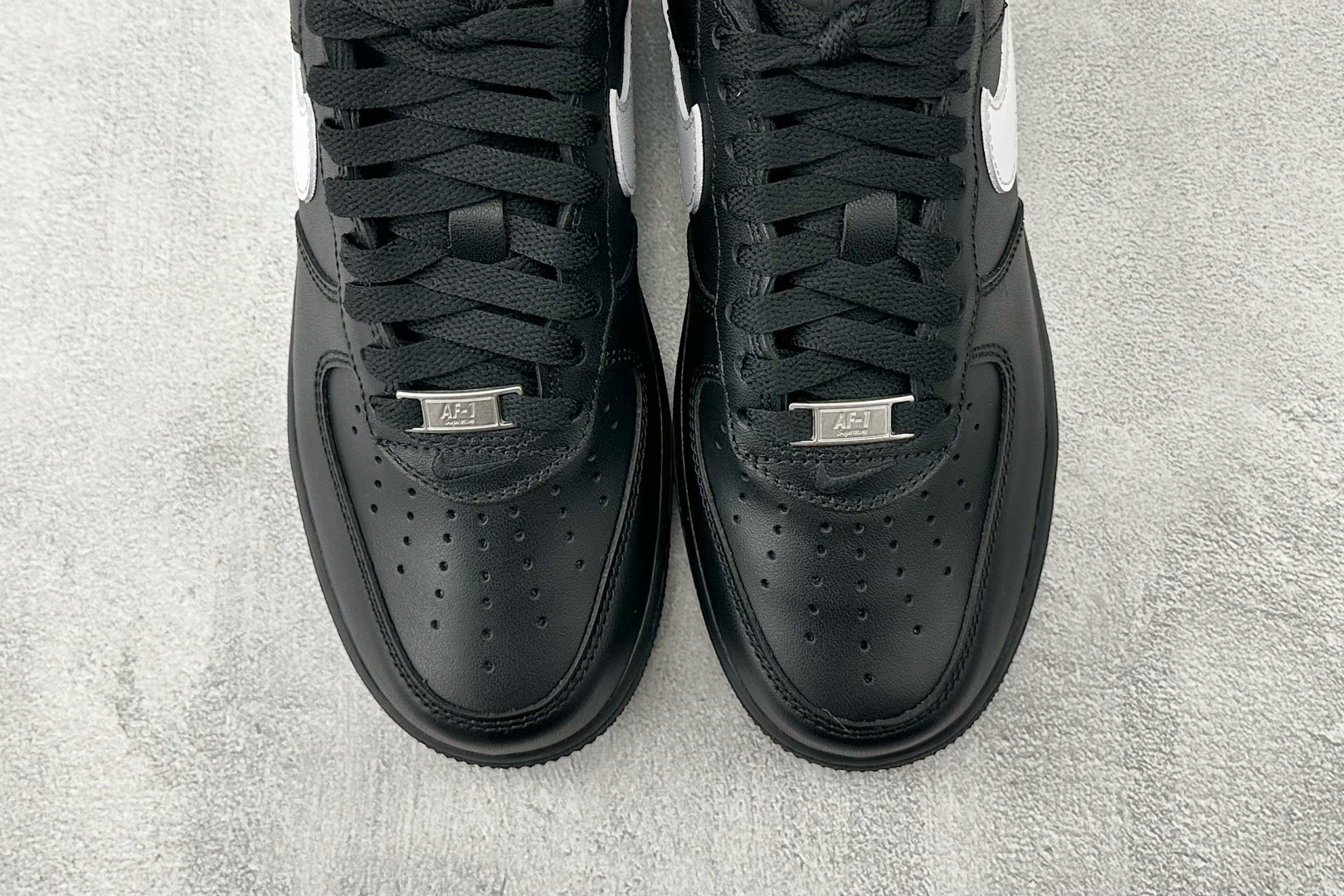 原厂皮 Nike x Supreme Air Force 1 Low SP 黑色 CU9225-002