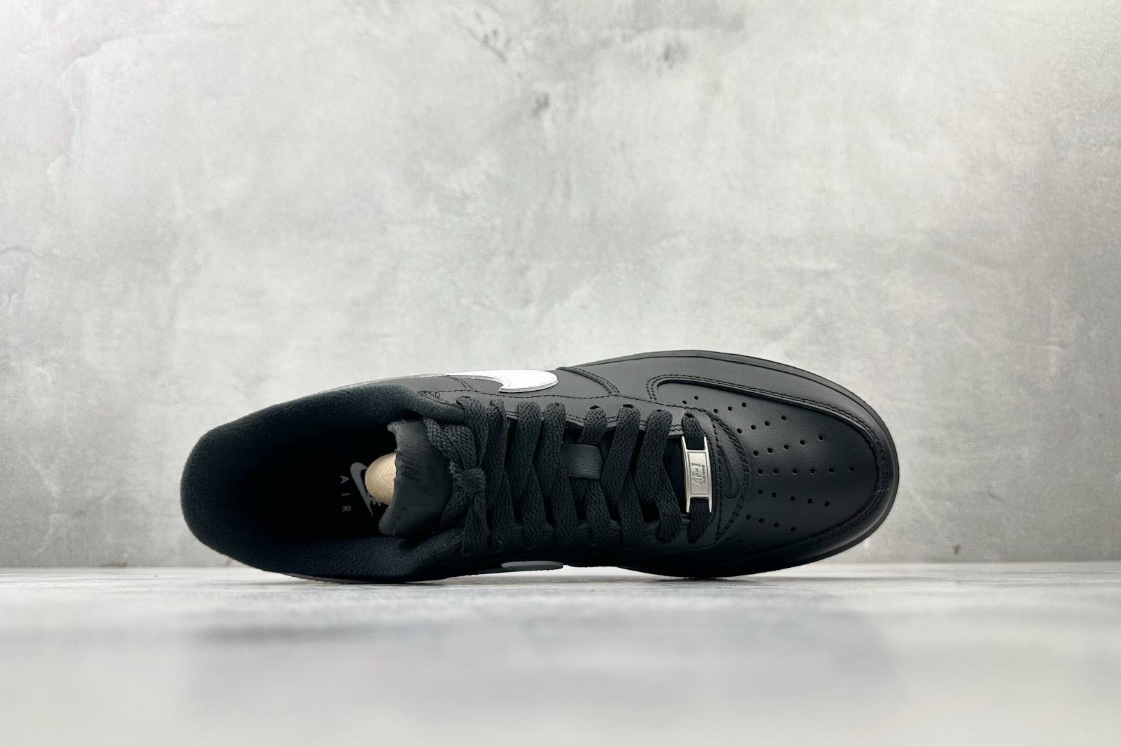 原厂皮 Nike x Supreme Air Force 1 Low SP 黑色 CU9225-002