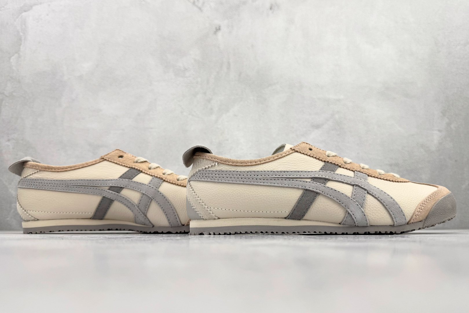 【纯原】Onitsuka Tiger鬼塚虎 MEXICO 66 米色货号：1183C076-252尺码：