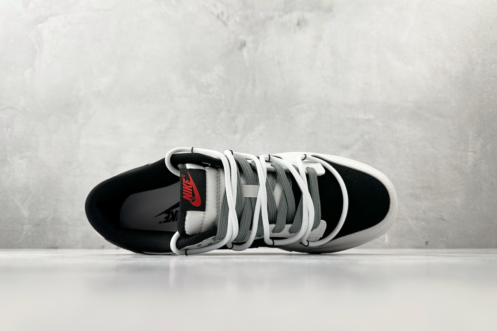 定制球鞋Nike Dunk Low Retro 幽影骑士 白黑灰 WG0716-152