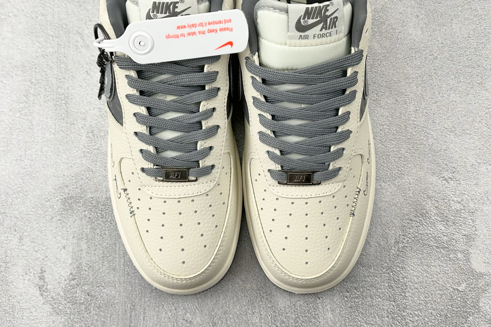 Nike Air Force 1 Low 北面 米白灰 DF0188-114