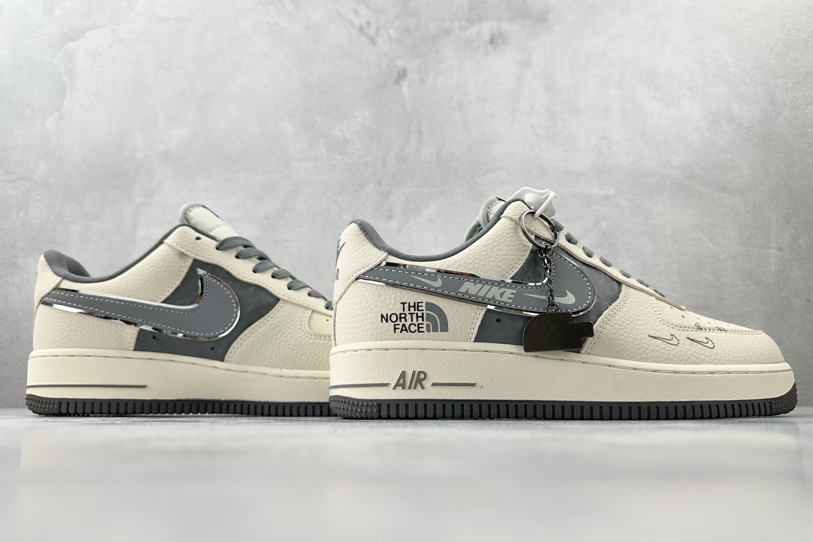 Nike Air Force 1 Low 北面 米白灰 DF0188-114