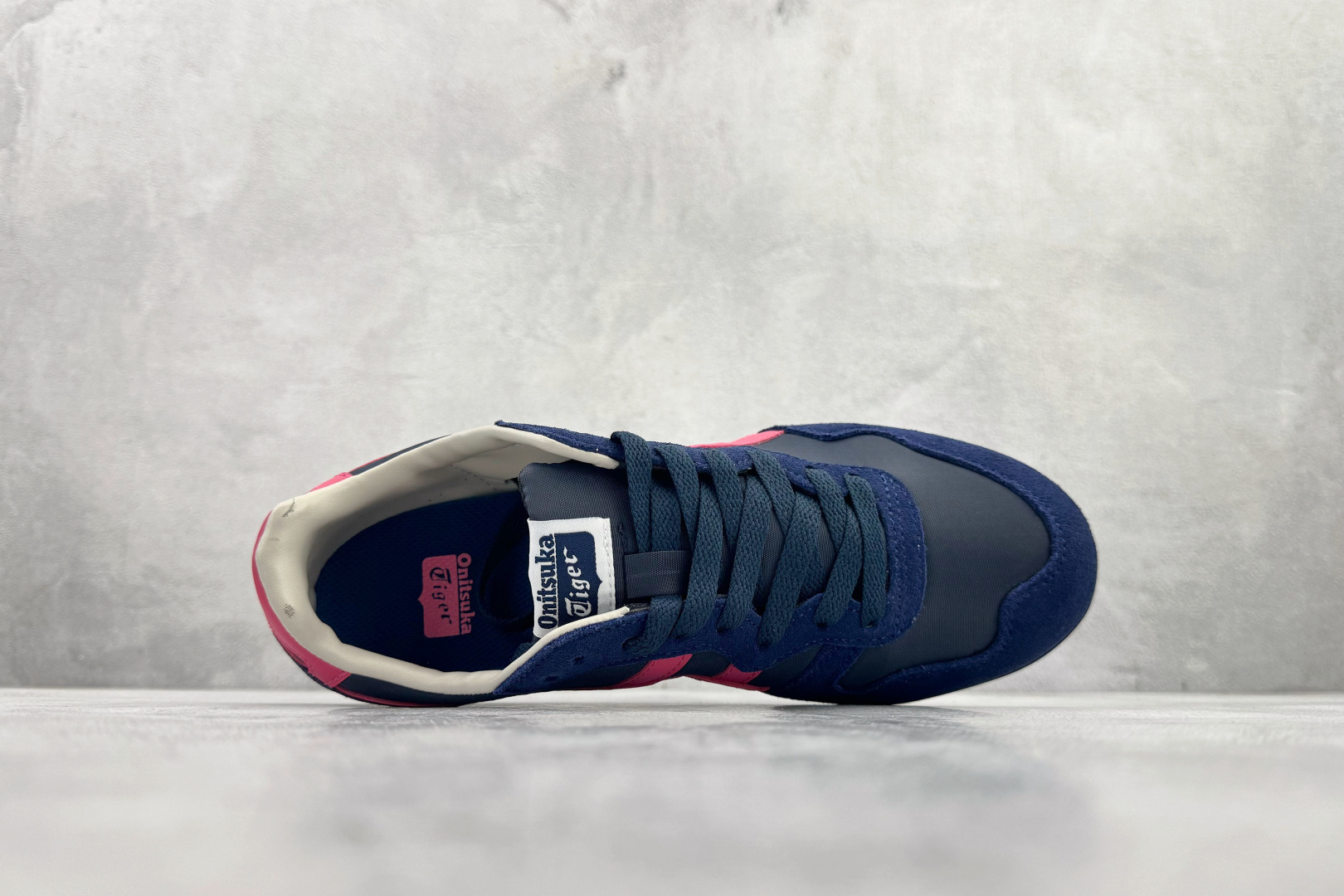 渠道特供 Onitsuka Tiger鬼塚虎 SERRANO 蓝梅红 1183B400-402