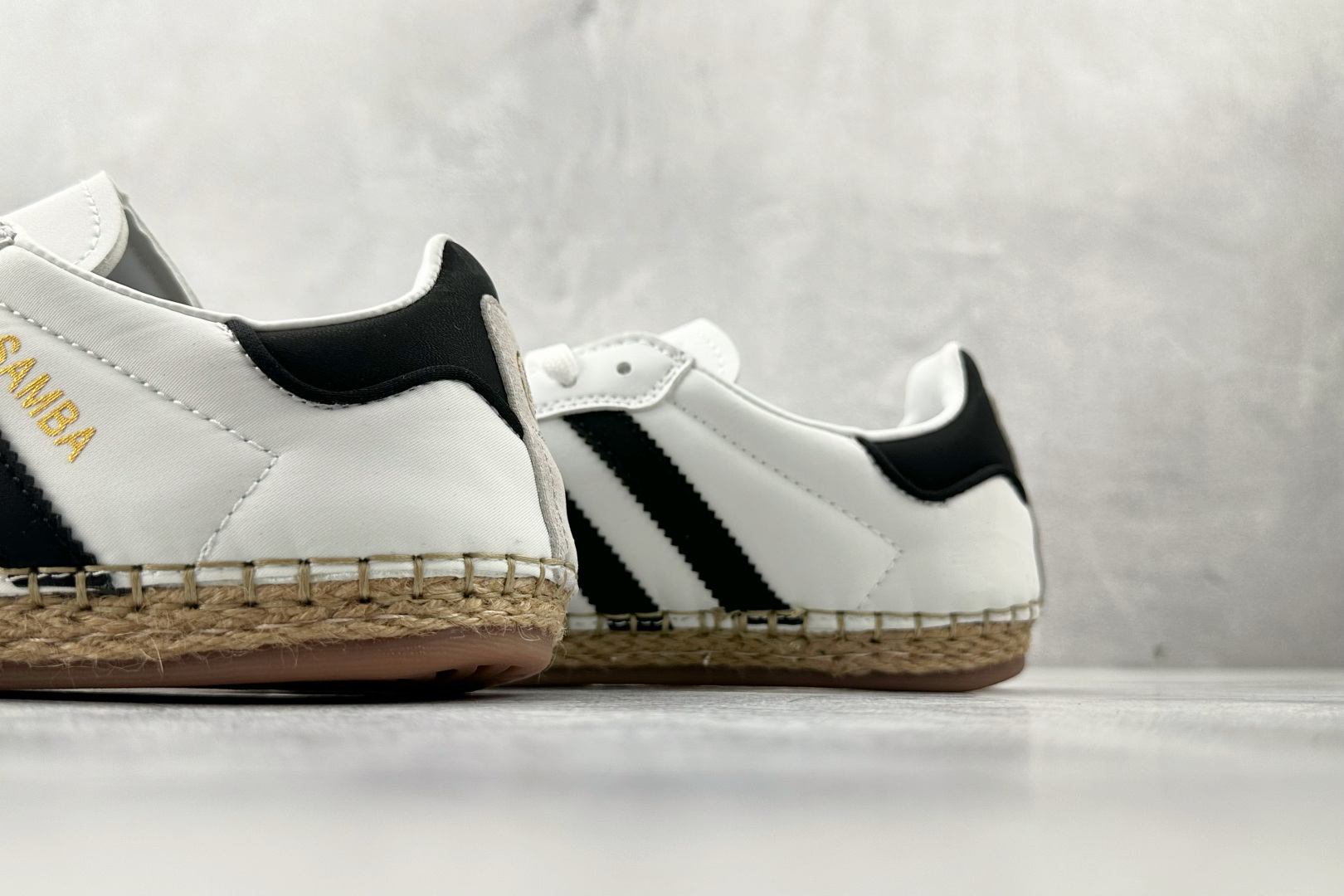 出口订单 CLx adidoriginals Samba Espadrille 白色 KJ0274