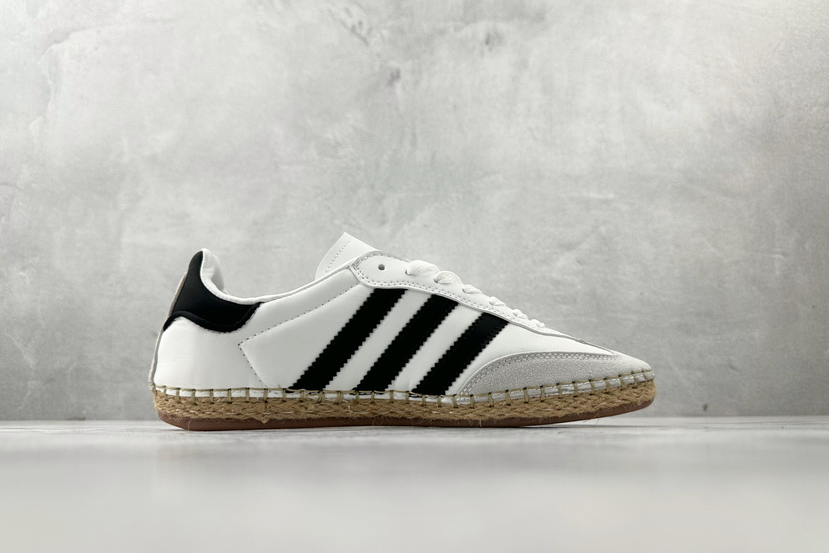 出口订单 CLx adidoriginals Samba Espadrille 白色 KJ0274