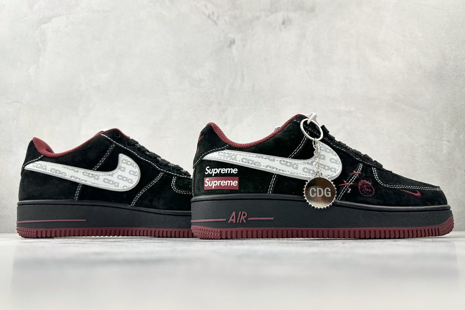 Nike Air Force 1 Low Supreme 黑色 XZ6188-117