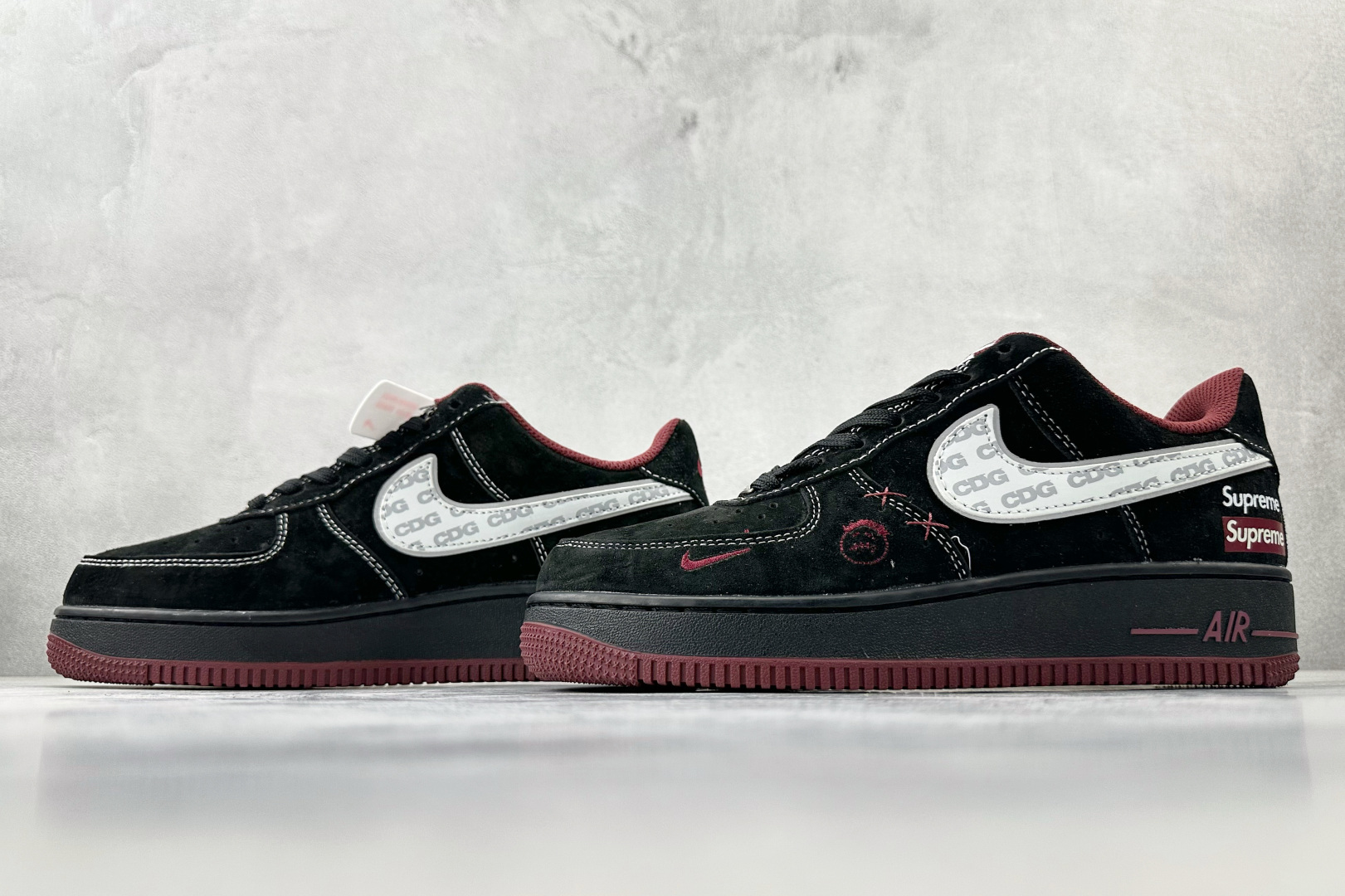 Nike Air Force 1 Low Supreme 黑色 XZ6188-117