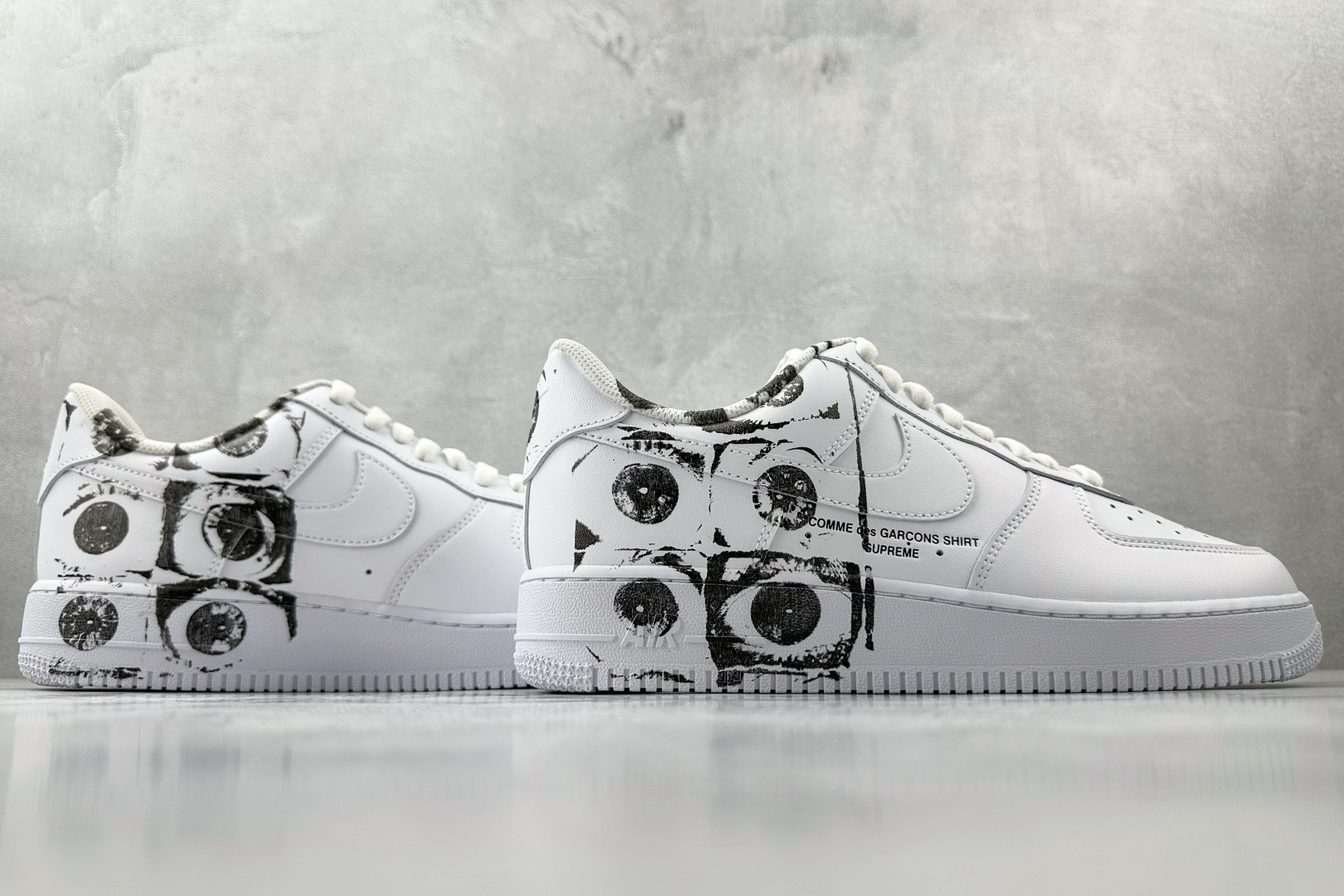 顶级纯原 完美复刻 Nike x CDG x Supreme Air Force 1 Supreme C