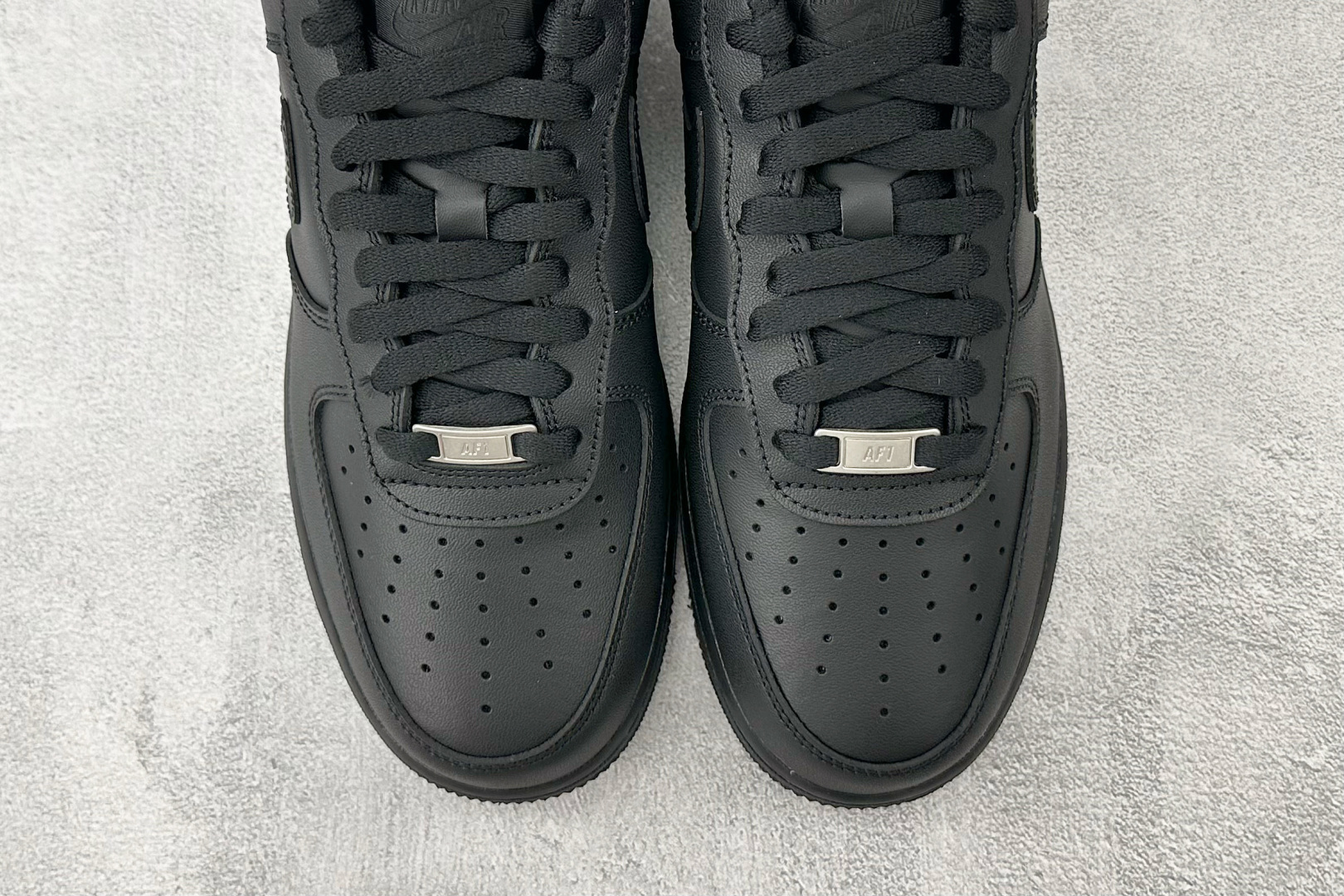 顶级纯原 完美复刻 Nike Air Force 1'07 黑色 黑武士货号：CW2288 001尺码：