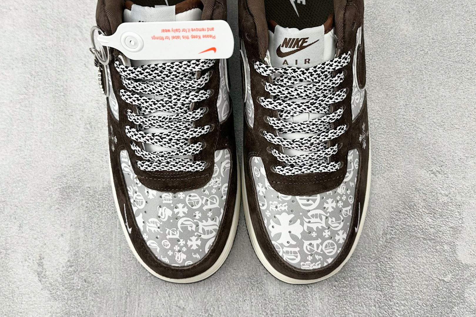 Nike Air Force 1 Low 克罗心 棕灰色 SY1388-010 Nike Air Force 1 Low 克罗心 棕灰色 SY1388-010